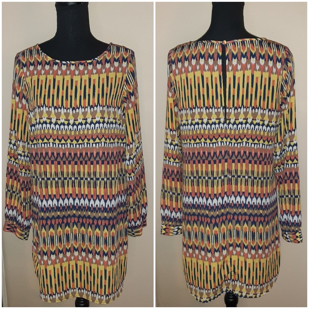 Veronica M Multi Color Shirt Dress